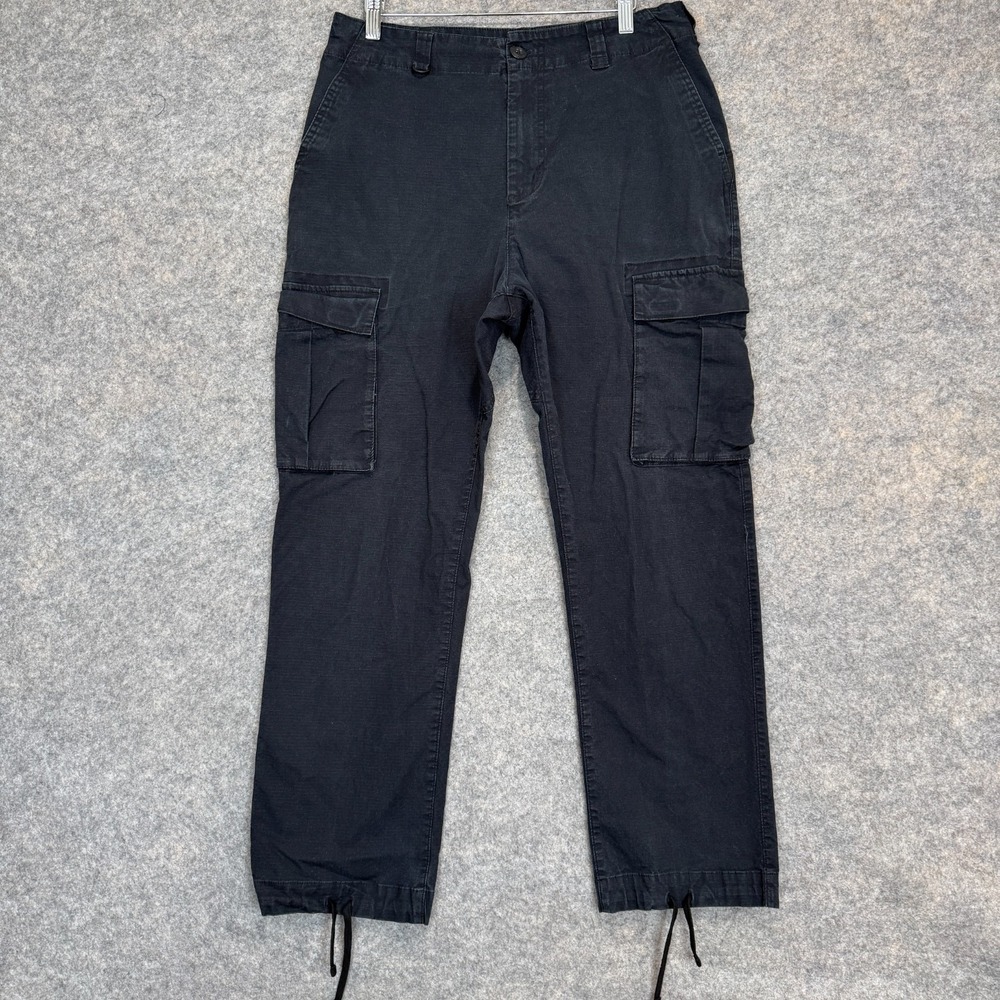 Nike SB Skateboards Ripstop Cargo Pants Mens 32 Black Skater cv4699-010